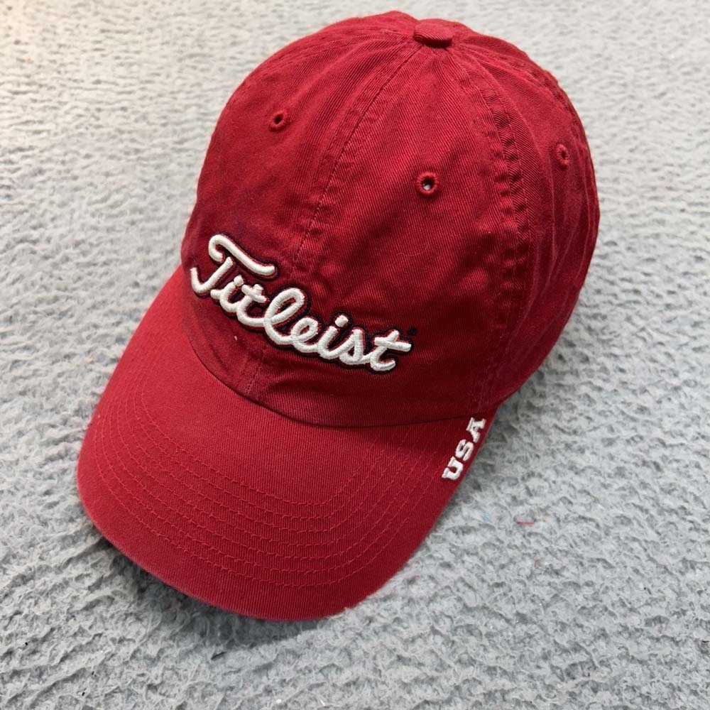 Titleist USA Flag Golf Hat Men Baseball Cap One Size Titleist Dad Hat